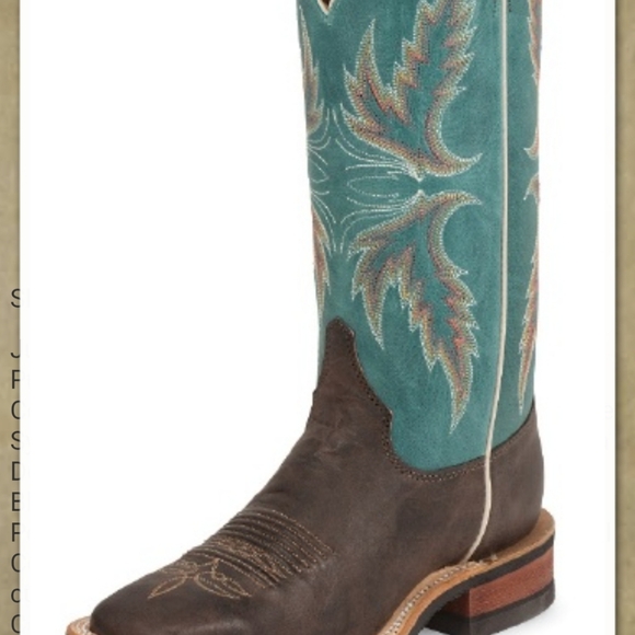 Justin bent rail style 335 size 11b womans /9d mens - Picture 11 of 11